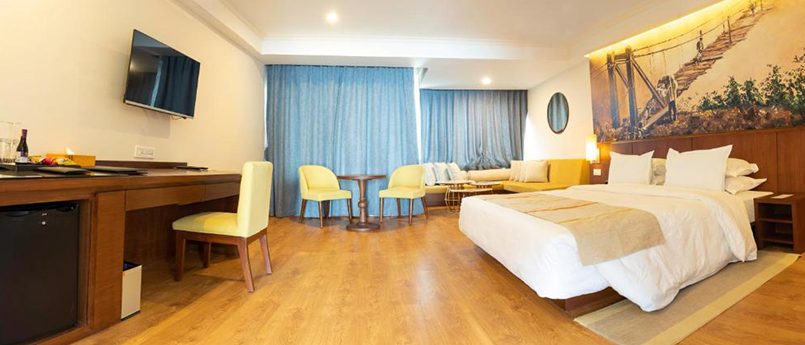 Double Deluxe Room with Pokhara Valley Tour 